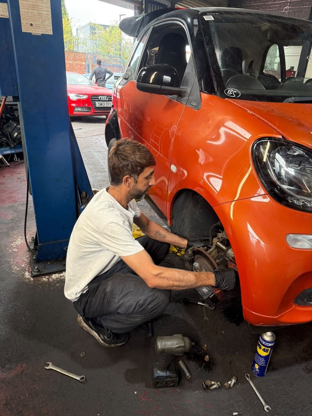 Brake service
